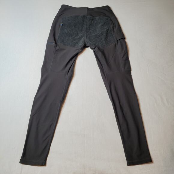 Fjallraven Black Leggings Abisko Trekking Tights - Picture 3 of 7